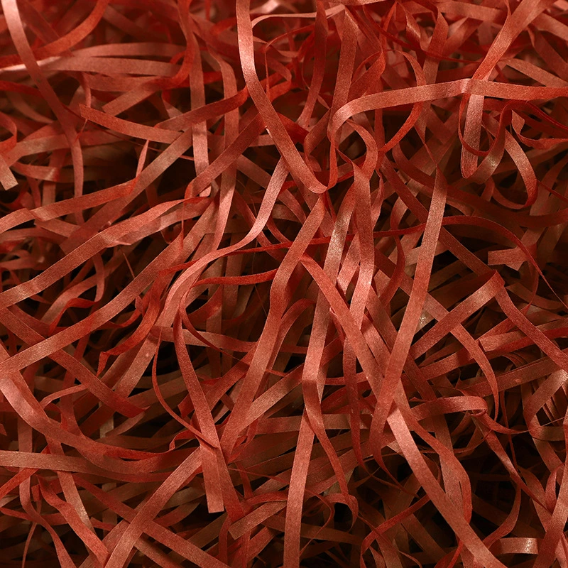 Wholesale Decorative Filler Crinkle Cut Raffia Shredded Paper for Gift Box