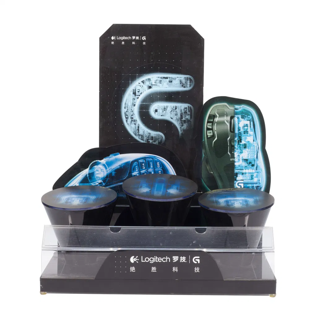 Slot Type A4 Size T Shape Magnetic Cheap Acrylic Display Card Boards