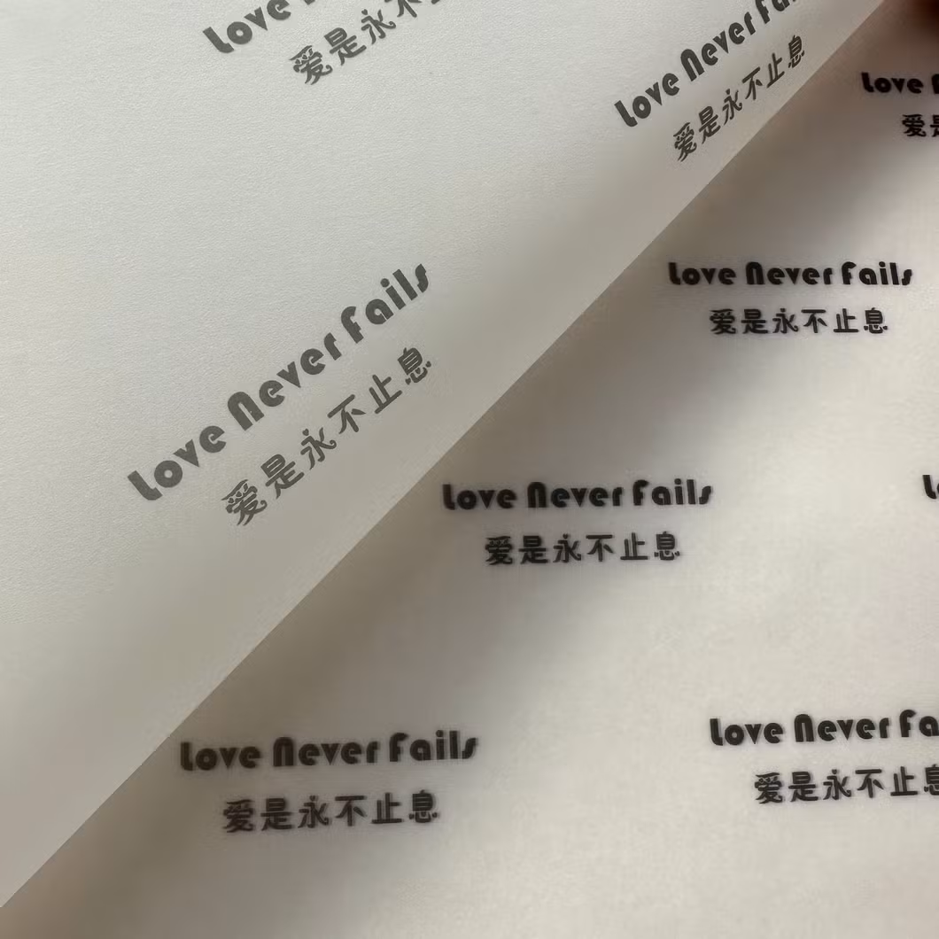Custom Printed Logo 17GSM/28GSM Clothing Packaging Tissue Paper Wholesale Wrapping Paper