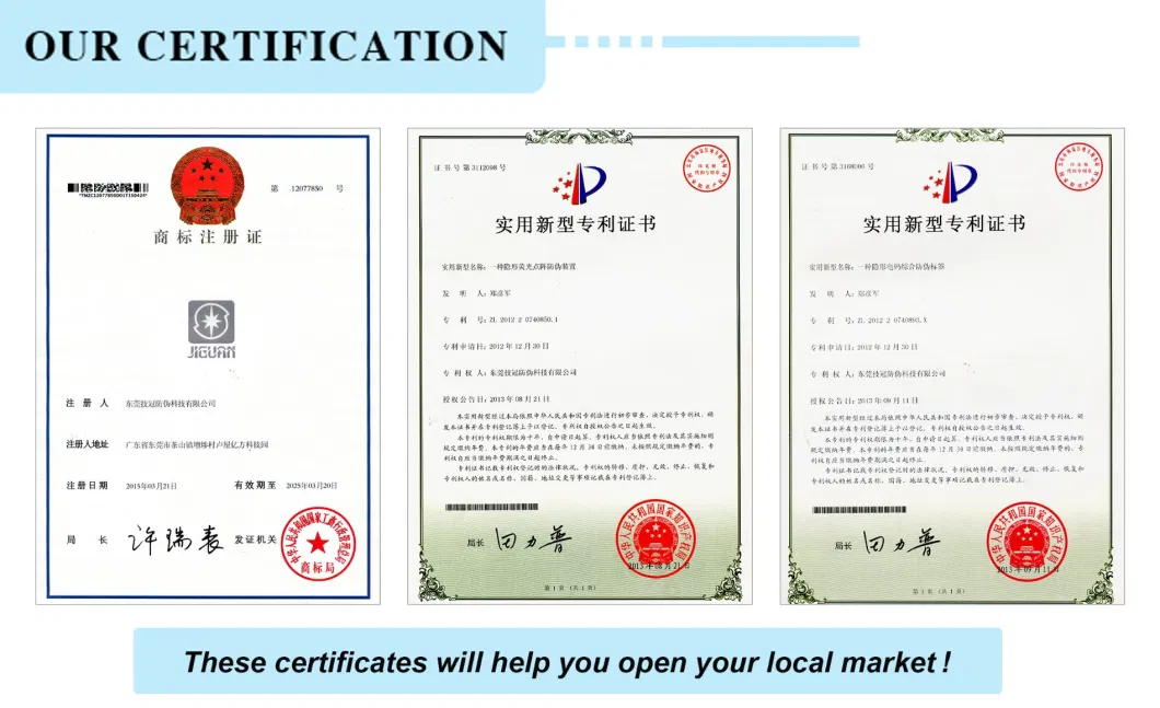 Custom Hologram Sticker Overlay Sealing Label Sheet