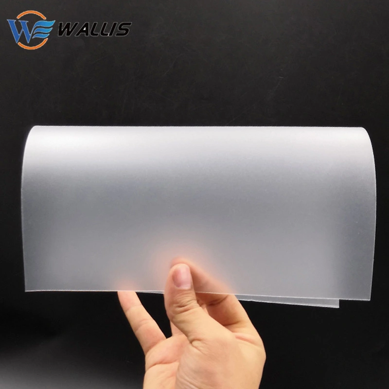 PVC Super Clear Rigid Plastic Label Material Sheet for Offset Printing