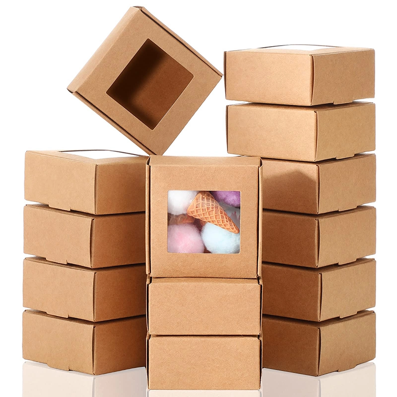 Kraft Paper Bar Handmade Soap 3 Pack Box Packaging for Cosmetics