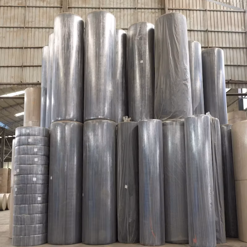 Factory Wholesale Price Quality Toilet Paper Facial Tissue Black Paper Napkins Mother Roll Parent Reel