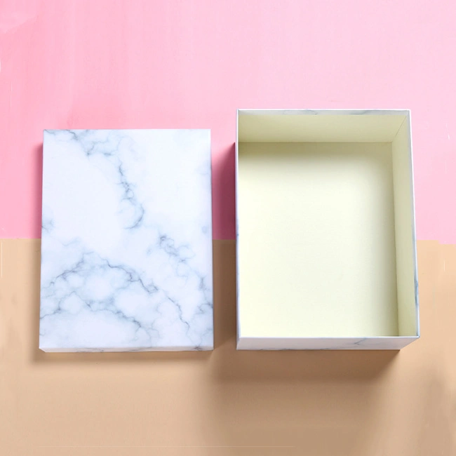 Different Types Custom Marble Gift Packaging Box