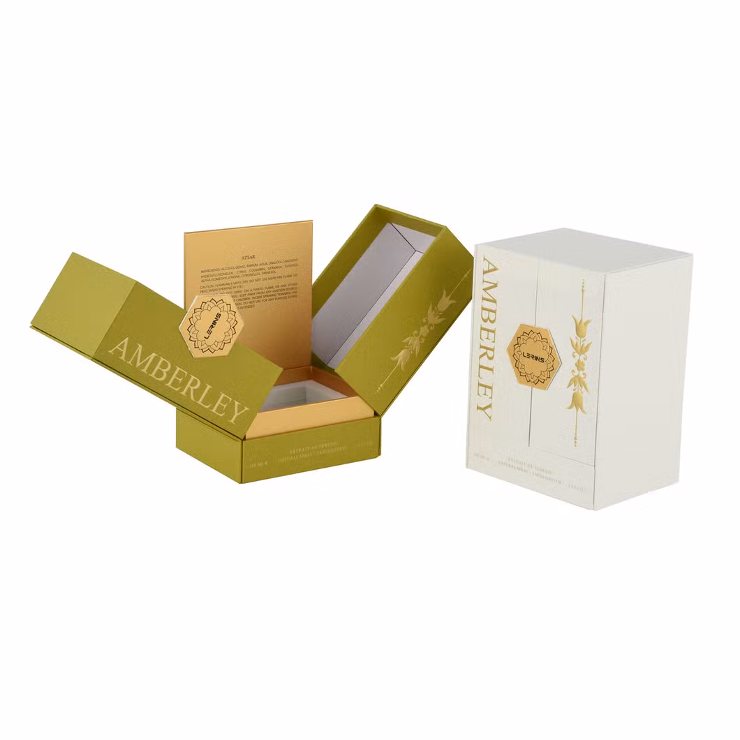Luxury High Quality Corrugated Cardboard Kraft Paper Clothes Jewelry Custom Design Cosmetic Christmas Gift Carton Packaging Perfume Box