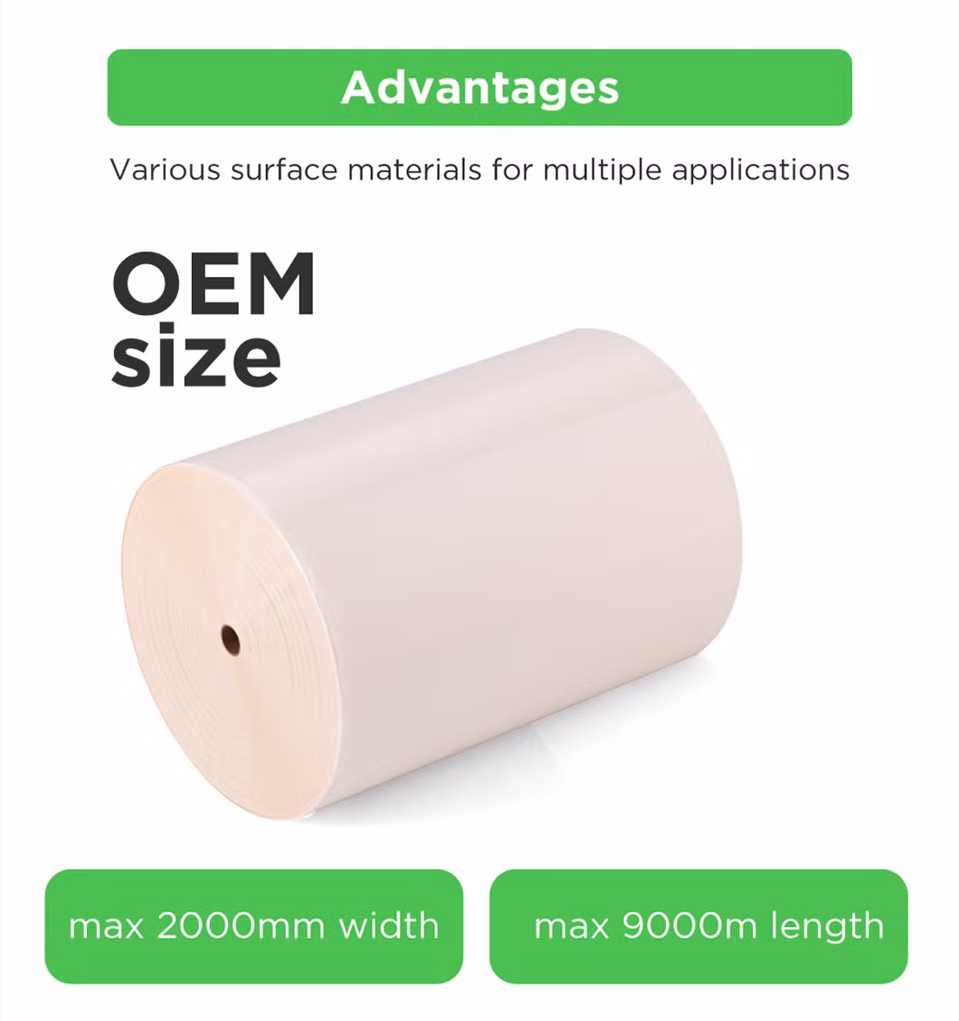 Rightint Waterproof Carton OEM Shanghai economic jumbo roll blank label