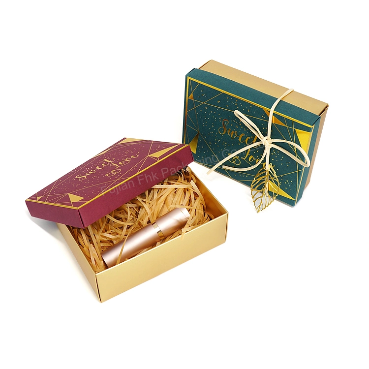 Top and Lid Perfume Cosmetic Cardboard Gift Packaging Box