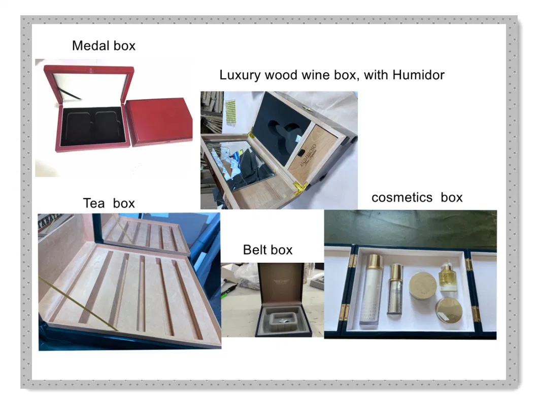 Custom Watch Gift Packaging with Logo Wooden Bracelet Jewelry Box for Brand Jewelry Gift Box