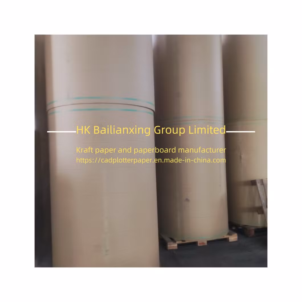 80g Eco Friendly Brown Kraft Wrapping Paper Wholesale Supplier