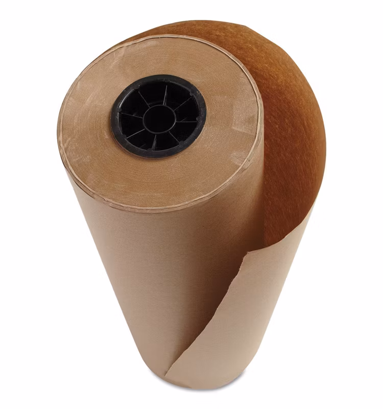 Brown Kraft Jumbo Roll Paper Wrapping Custom Clothing Kraft Paper Roll