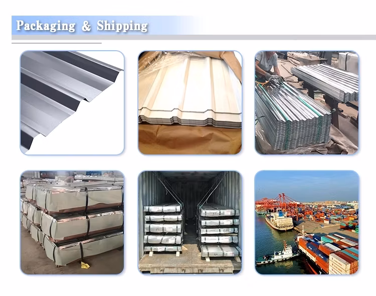Brand New Z275 4X8 Roof Sheet Galvanized Steel Botswana with Private Label