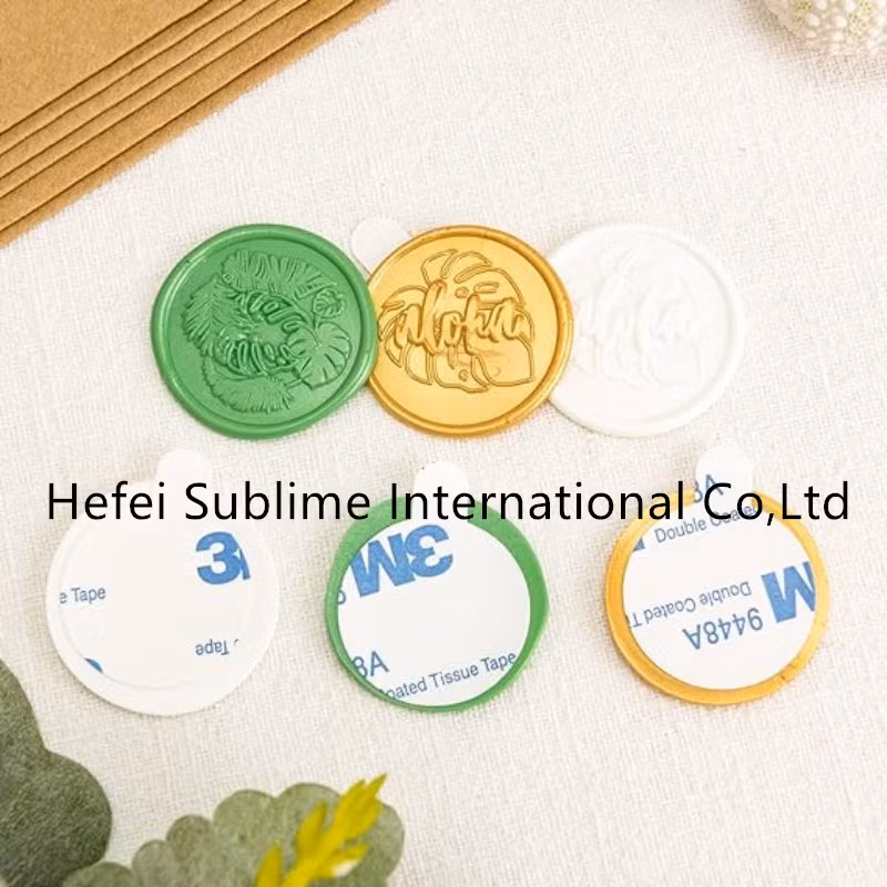 Wax Seal Stickers Handmade Envelope Seals Self Adhesive for Wedding Party Invitation
