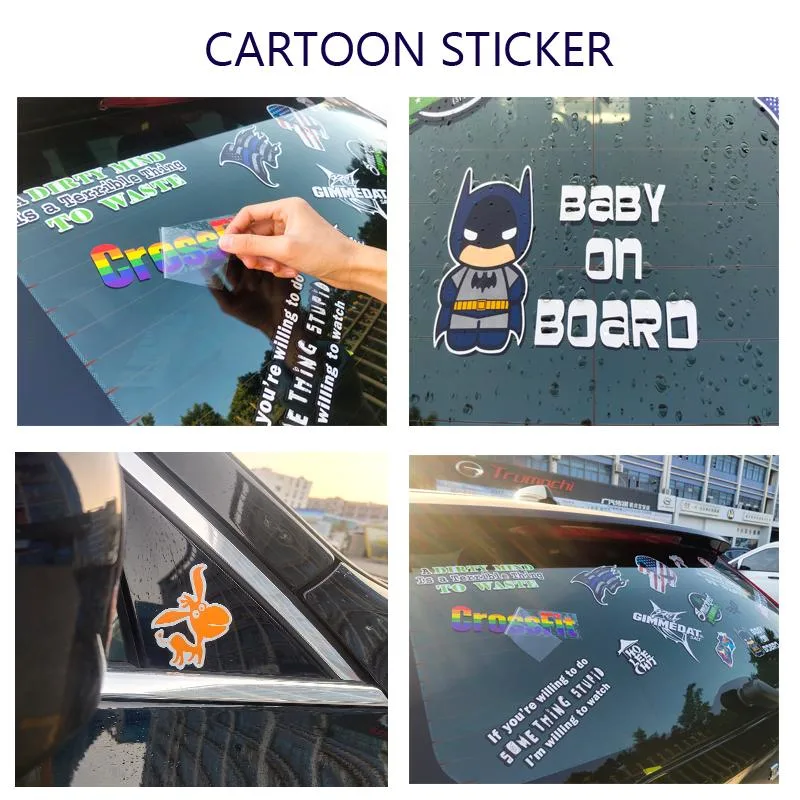 Cartoon Vinyl Sticker Self Adhesive Vinyl Sticker Label Sheet