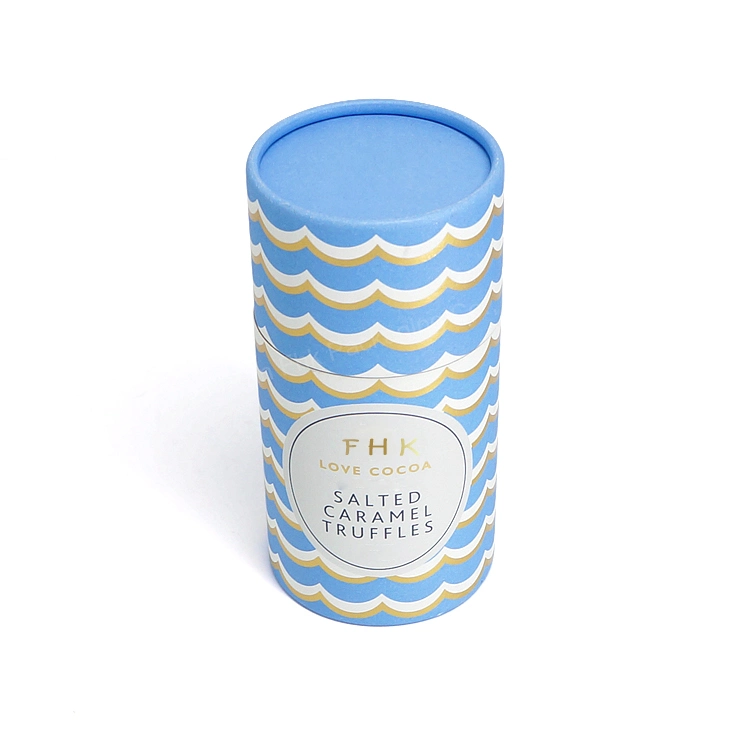 Customized Cardboard Cylinder Box Candle Paper Tube Gift Boxes Packaging