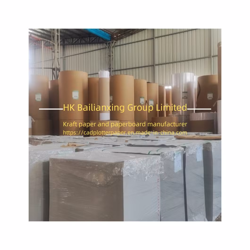 80g Eco Friendly Brown Kraft Wrapping Paper Wholesale Supplier