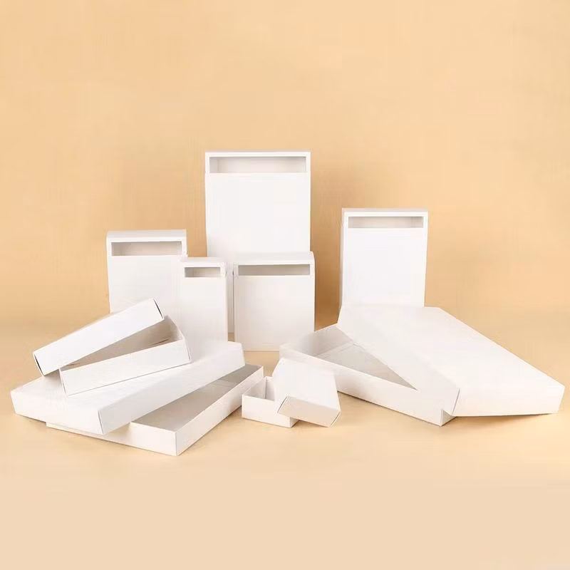 Multi-Size Folding Paper Box Kraft Paper Drawer Box Socks Tea Flower Tea Accessory Chocolate Gift Box Custom Printed Logo