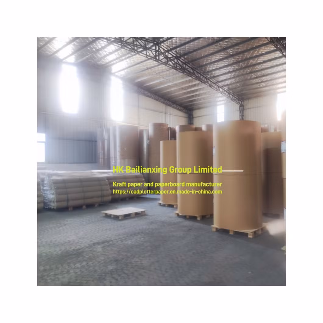 80g Eco Friendly Brown Kraft Wrapping Paper Wholesale Supplier