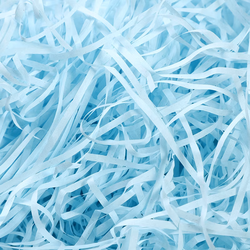 Wholesale Decorative Filler Crinkle Cut Raffia Shredded Paper for Gift Box