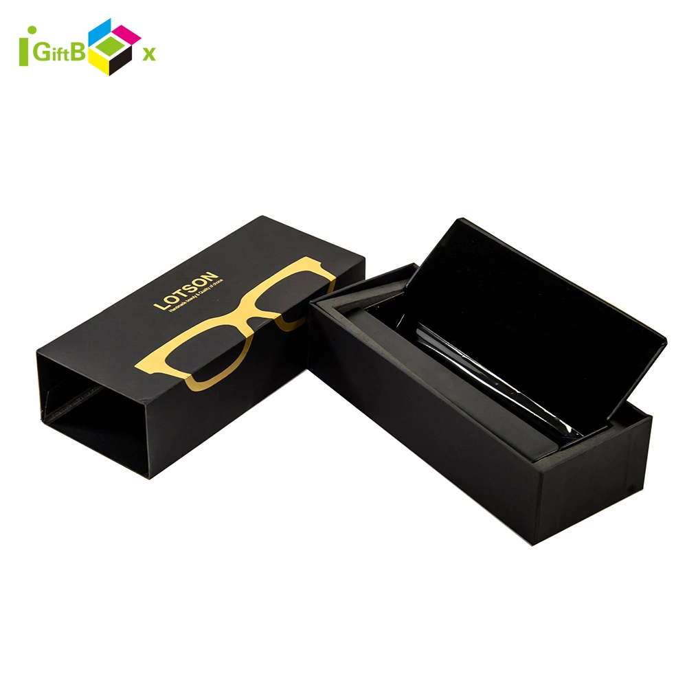 High Strength Style Cardboard Sunglasses Box with Lid and Base