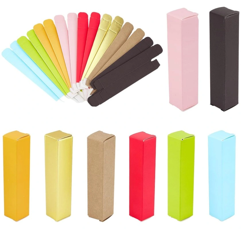 Foldable Paper Cardboard Packaging Box for Lipstick Small Gift Box