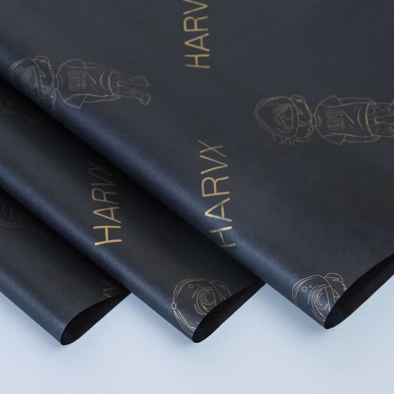 Custom Printed Tissue Paper Packaging Wrapping Paper for Clothing