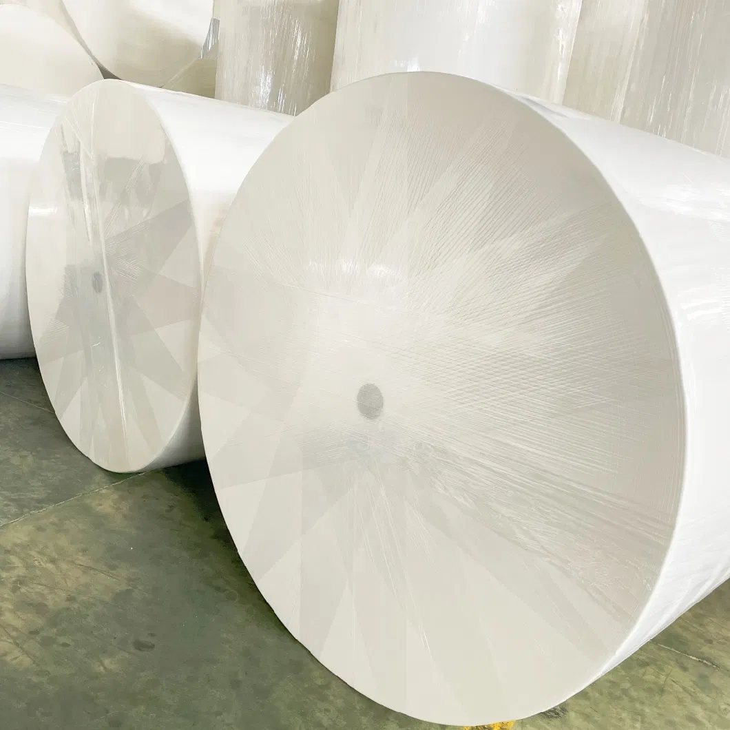 Factory Making Jumbo Mother Roll Life Tissue Raw Material Large Paper Roll