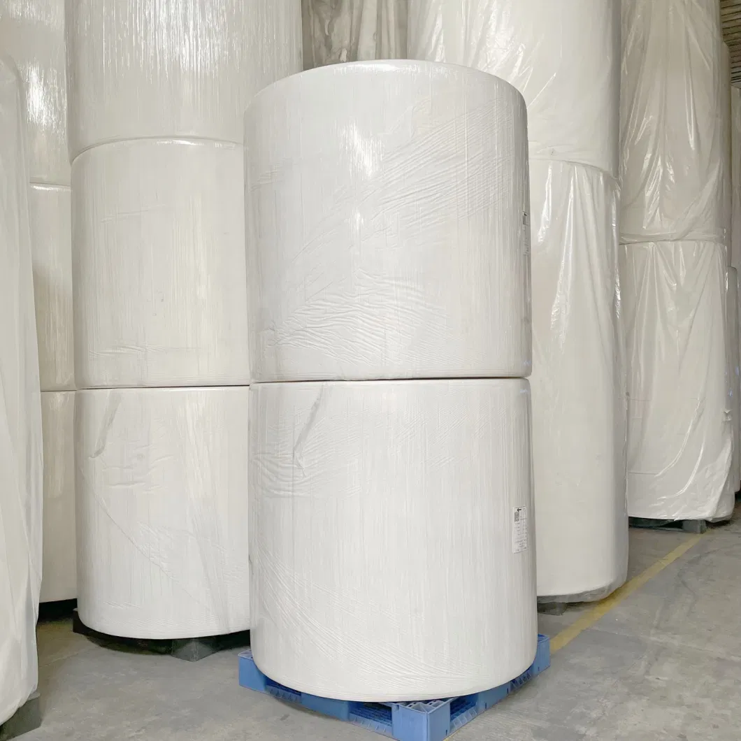 Factory Making Jumbo Mother Roll Life Tissue Raw Material Large Paper Roll