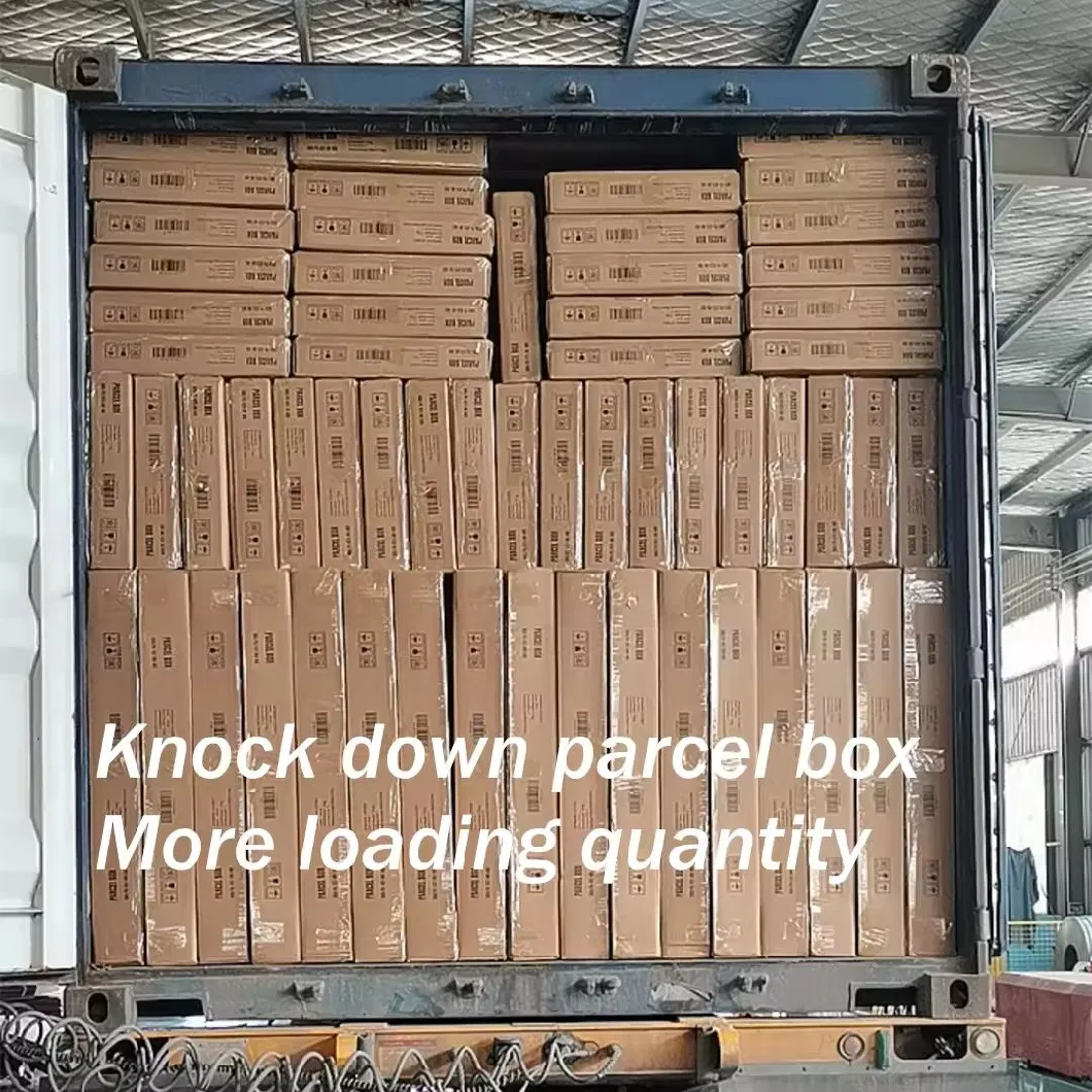 Knock Down Parcel Box Drop Letter Parcel Boxes Steel Mailboxes