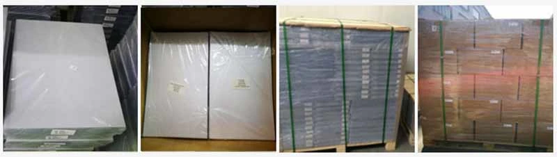 PVC Super Clear Rigid Plastic Label Material Sheet for Offset Printing