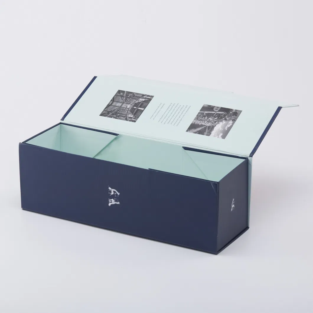 Custom Four Colors Foldable Tools Wine Packaging Box