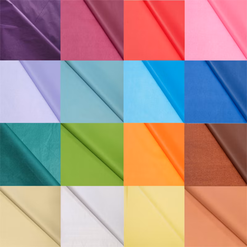 Eco-Friendly Wrapping Gift Paper Logo Multicolor Flower Wrapping Tissue Paper DIY Designtissue Paper Packaging