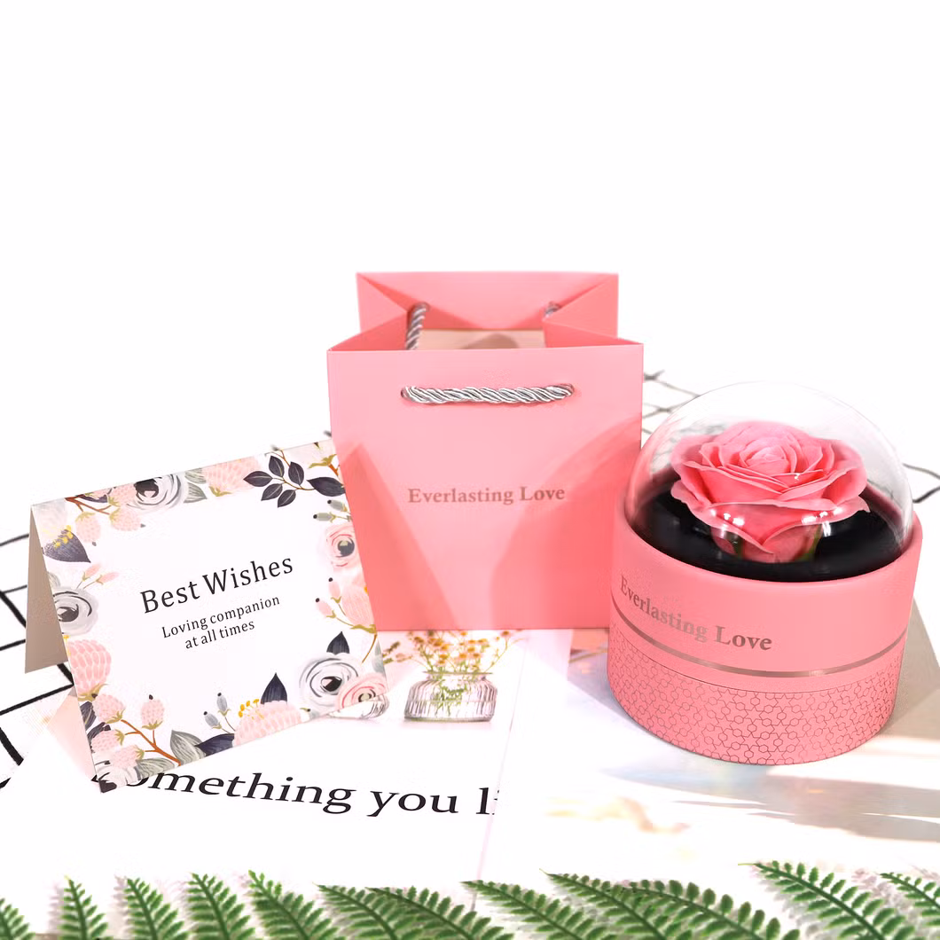 Clear Lid Small Cylinder Women&prime;s Fancy Gift Box