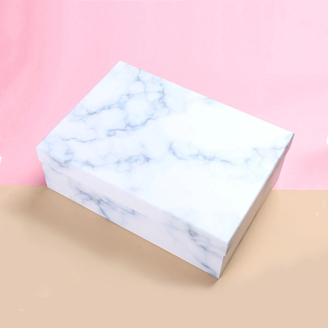 Different Types Custom Marble Gift Packaging Box