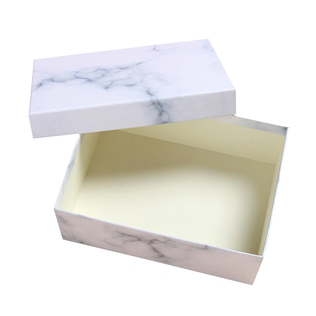 Different Types Custom Marble Gift Packaging Box