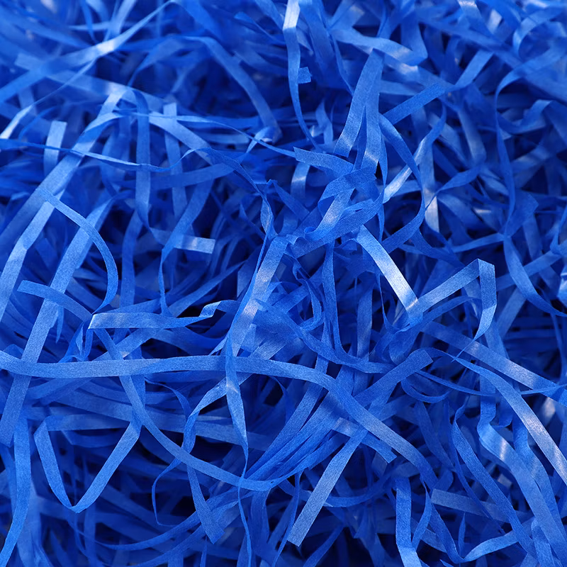 Wholesale Decorative Filler Crinkle Cut Raffia Shredded Paper for Gift Box