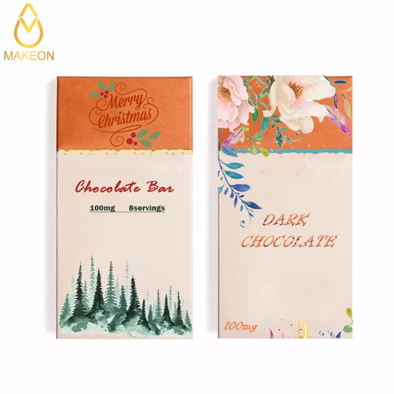 Eco Friendly Durable Custom Chocolate Bar Cardboard Box Folding Type OEM Packaging