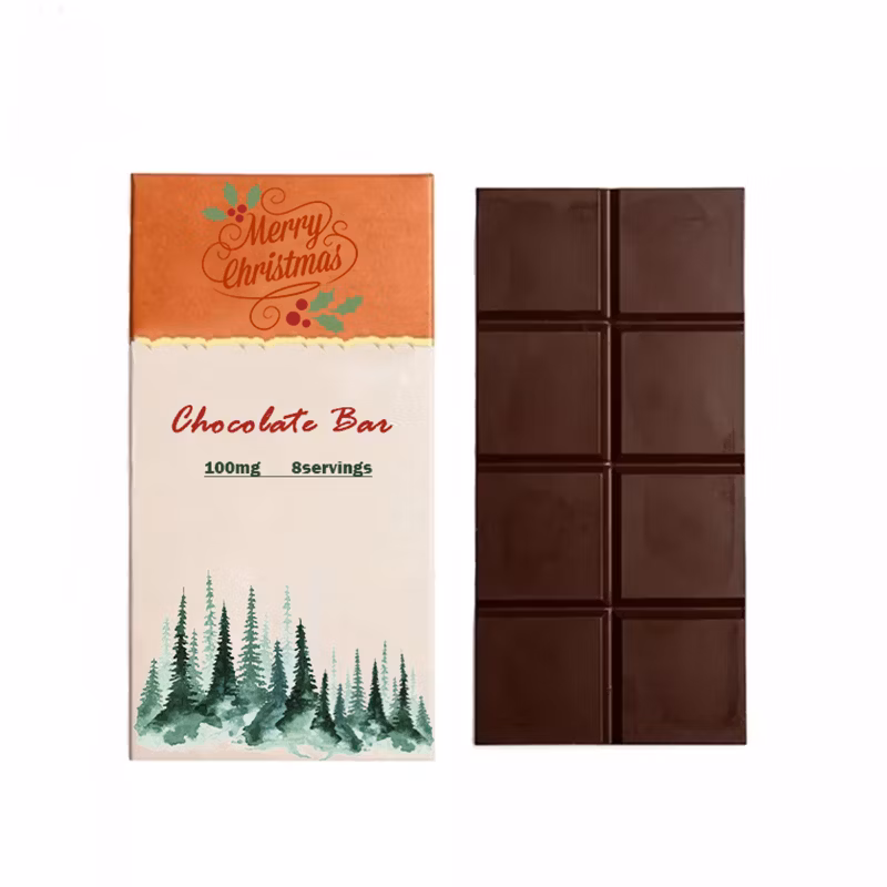 Eco Friendly Durable Custom Chocolate Bar Cardboard Box Folding Type OEM Packaging