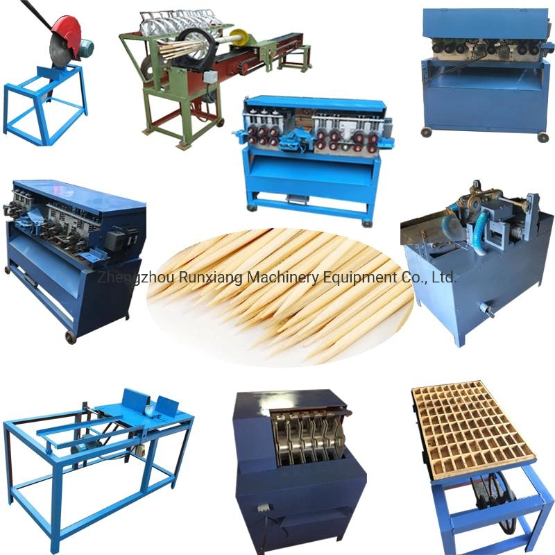 Factory Wood Bamboo Incense Round Chopstick Stick Toothpick Making Machine