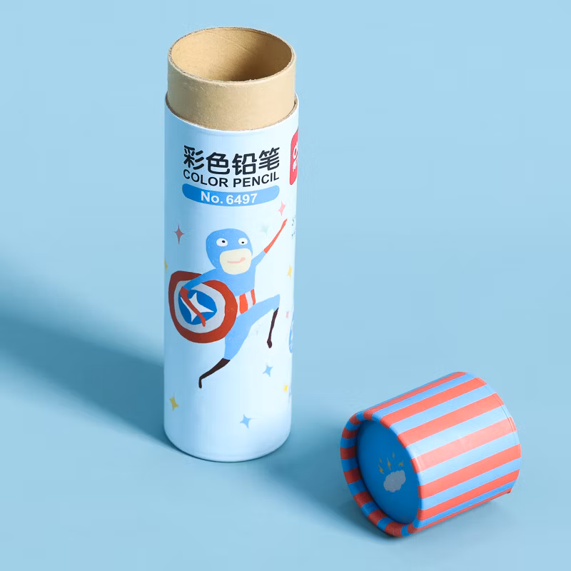 Wholesale Tea Paper Tubes Recycled Food Grade Coffee Kraft Packaging Tube Cylinder Box