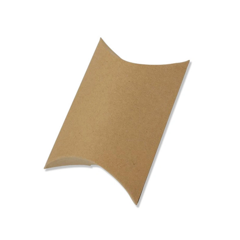 Cheap Recycled Kraft Paper Pillow Box Wholesale