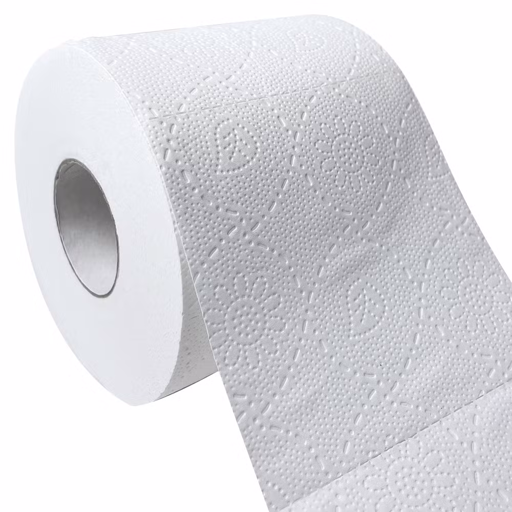 Eco Friendly Papel Higienico Customized Packaging Tissue Paper Toilet 300 Sheets Custom Toilet Paper