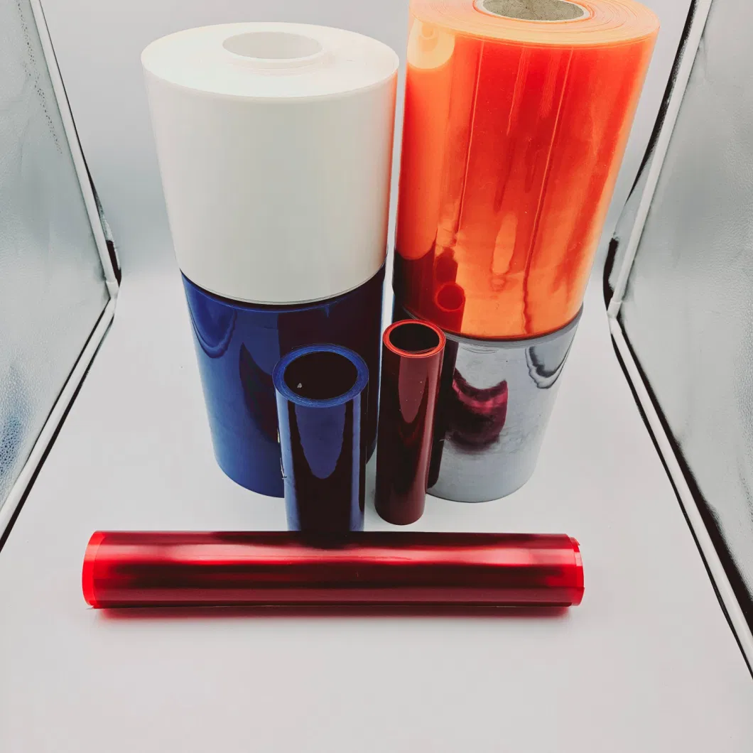 PVC Colored Films Sheet for Card Printing Label Materials
