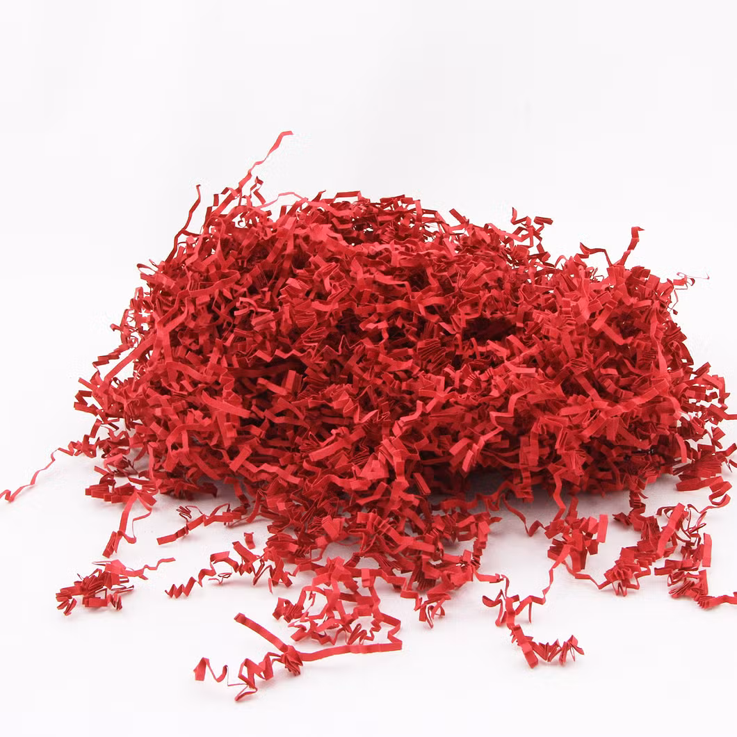 Wholesale High Quality Decorative Crinkle Cut Shredded Shred Paper for Gift Box Filler Paper Shred