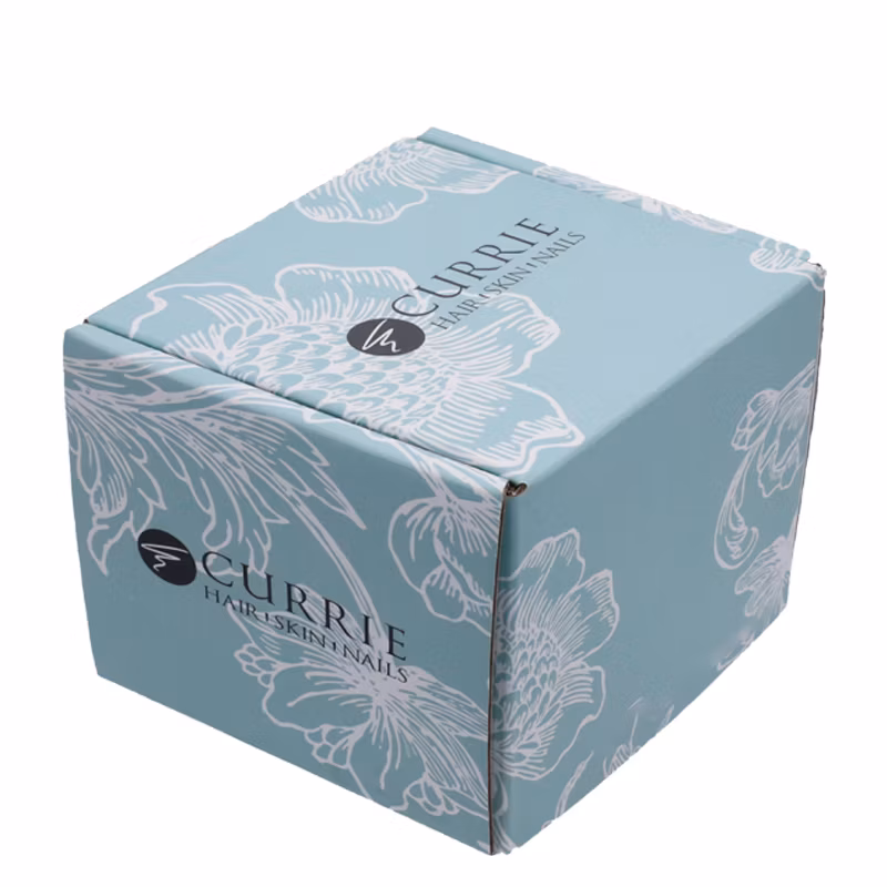 High Quality Custom Recycled Bamboo Product Gift Packaging Mug Cup Packing Corrugated Paper Box