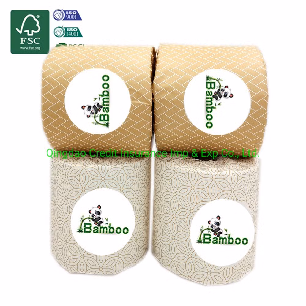 Soft Organic Eco Friendly Custom Cheap Bamboo Toilet Paper