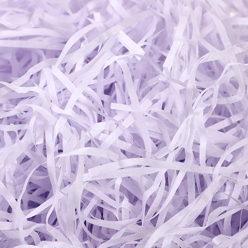 Wholesale Decorative Filler Crinkle Cut Raffia Shredded Paper for Gift Box