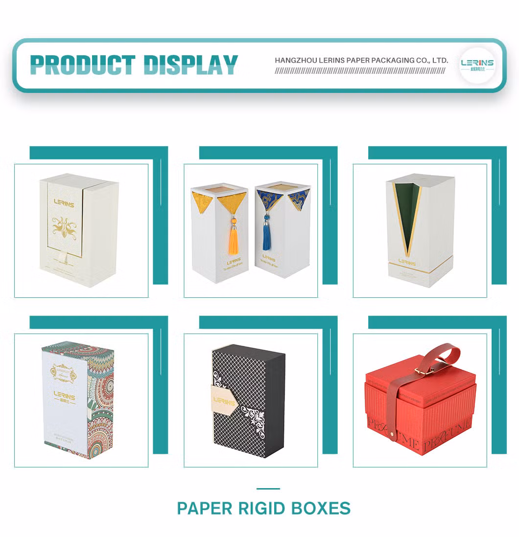 Luxury High Quality Corrugated Cardboard Kraft Paper Clothes Jewelry Custom Design Cosmetic Christmas Gift Carton Packaging Perfume Box