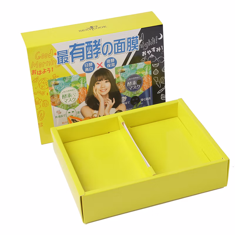Customized Color Printing Paper Packaging Box for Filling Water Masks