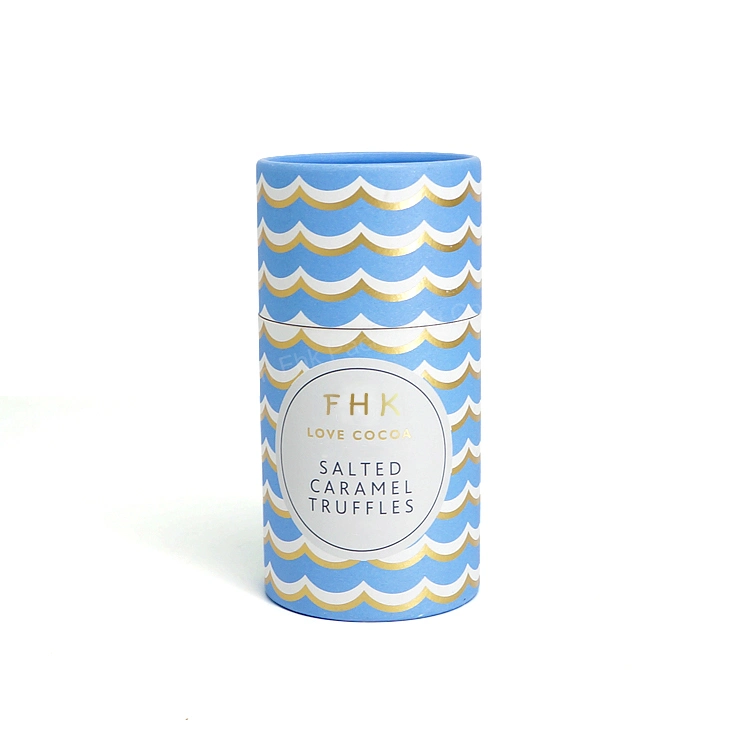 Customized Cardboard Cylinder Box Candle Paper Tube Gift Boxes Packaging