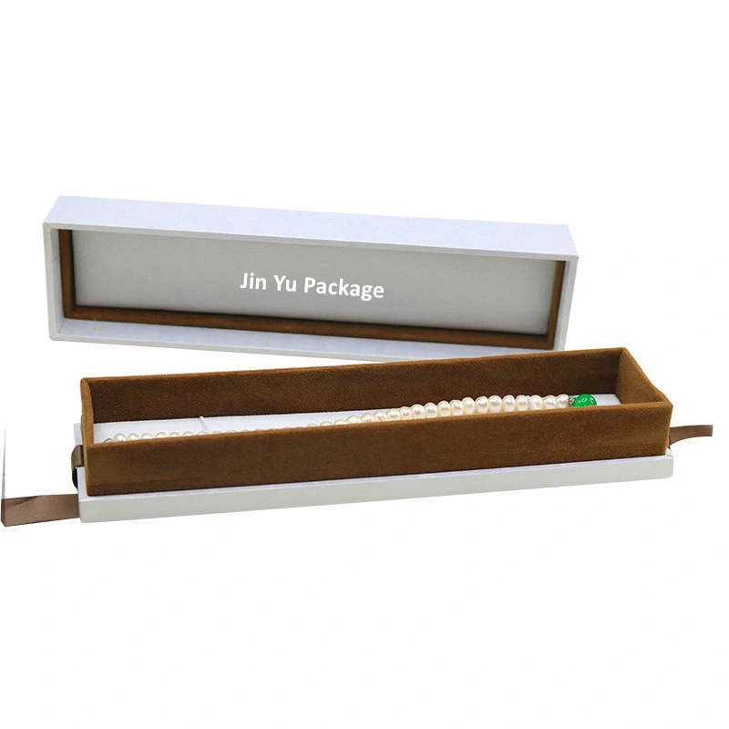 Promotion Custom Sqaure White Gift Earring Jewelry Box Manufacturer